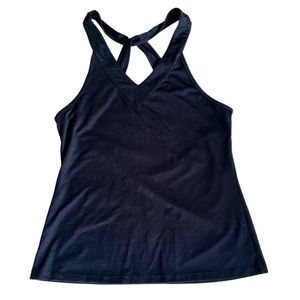 Kiava Womens size Large Black Athletic Yoga Tank Top